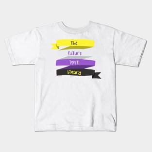 The future isn't binary Kids T-Shirt